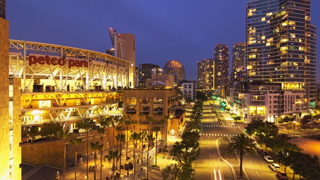 View from The Ultimate Skybox in San Diego, California