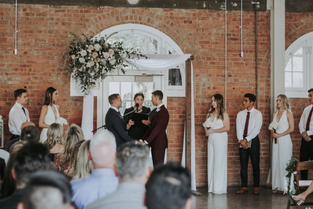 LGBTQ+ wedding at BRICK in San Diego, CA