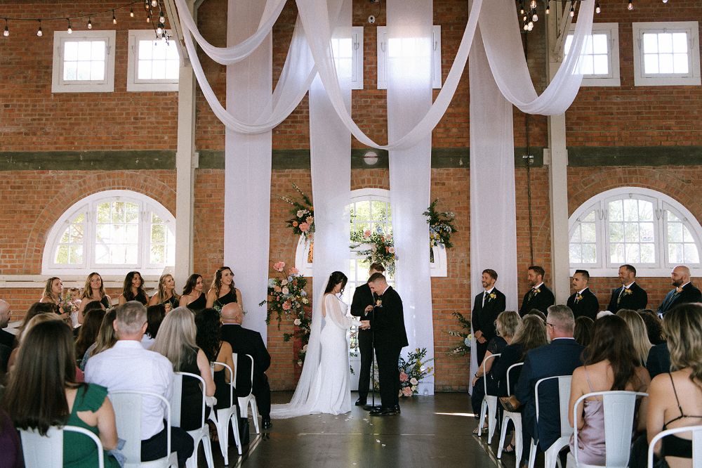 Wedding ceremony at BRICK