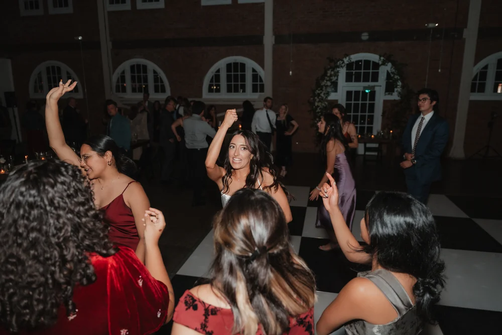 Guests dancing at an event at BRICK