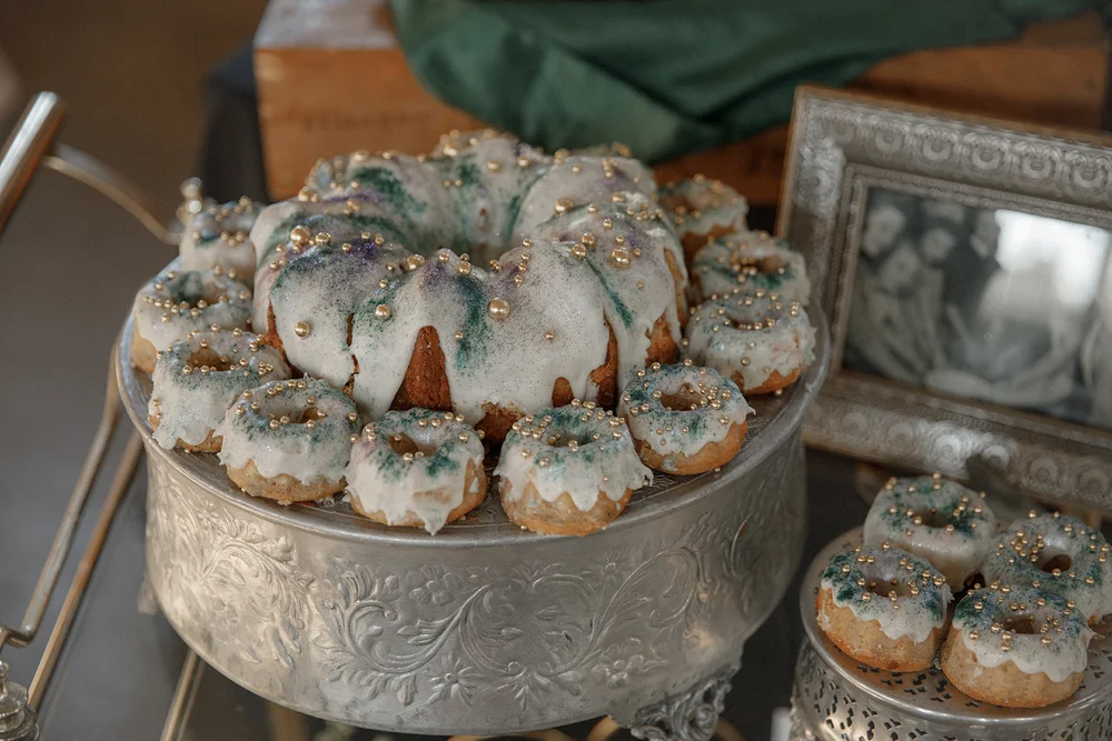 Kings cake at BRICK San Diego NOLA-inspired open house