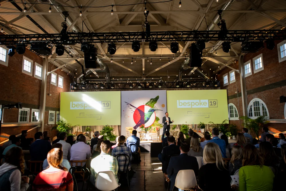 Corporate panel discussion at BRICK event venue in San Diego